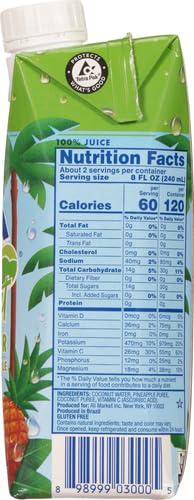 image:imageVita Coco Coconut Water Naturally Hydrating Electrolyte Drink Smart Alternative to Coffee Soda and Sports Drinks Gluten Free Pineapple 169 Fl Oz Pack of 12 2028 Fl OzTomato