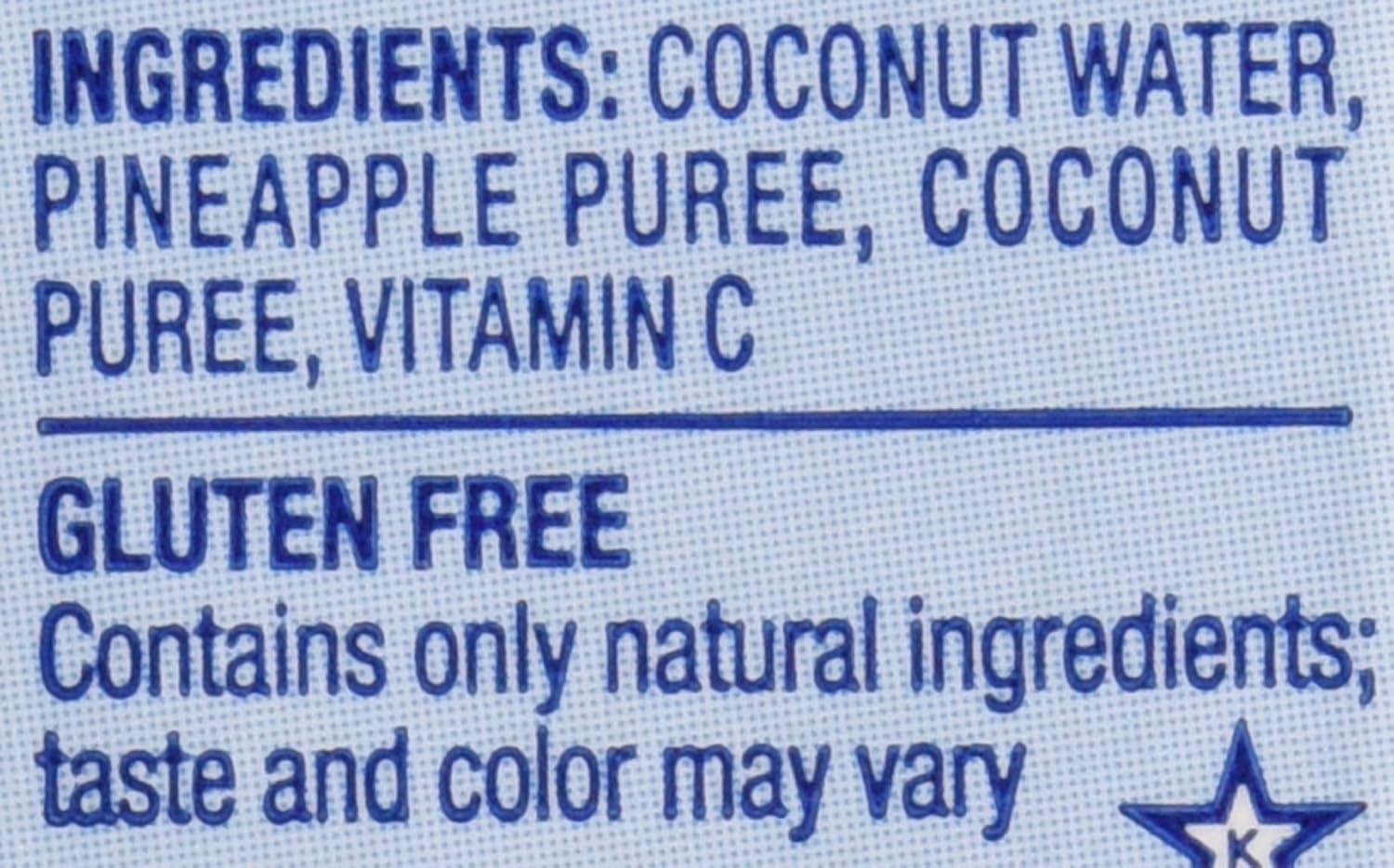 image:imageVita Coco Coconut Water Naturally Hydrating Electrolyte Drink Smart Alternative to Coffee Soda and Sports Drinks Gluten Free Pineapple 169 Fl Oz Pack of 12 2028 Fl OzTomato