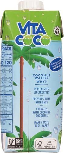 image:imageVita Coco Coconut Water Naturally Hydrating Electrolyte Drink Smart Alternative to Coffee Soda and Sports Drinks Gluten Free Pineapple 169 Fl Oz Pack of 12 2028 Fl OzTomato