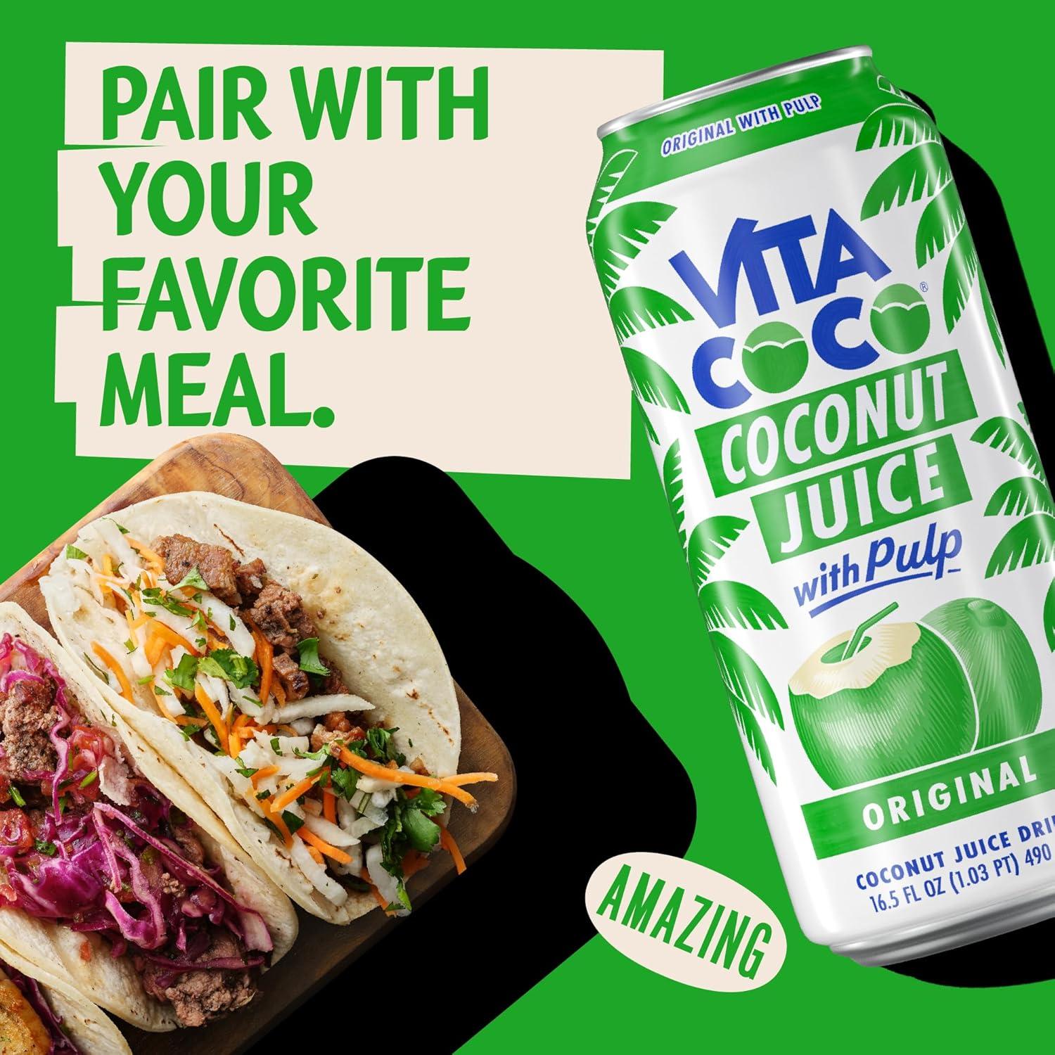 image:imageVita Coco Pina Colada JuiceOriginal with Pulp