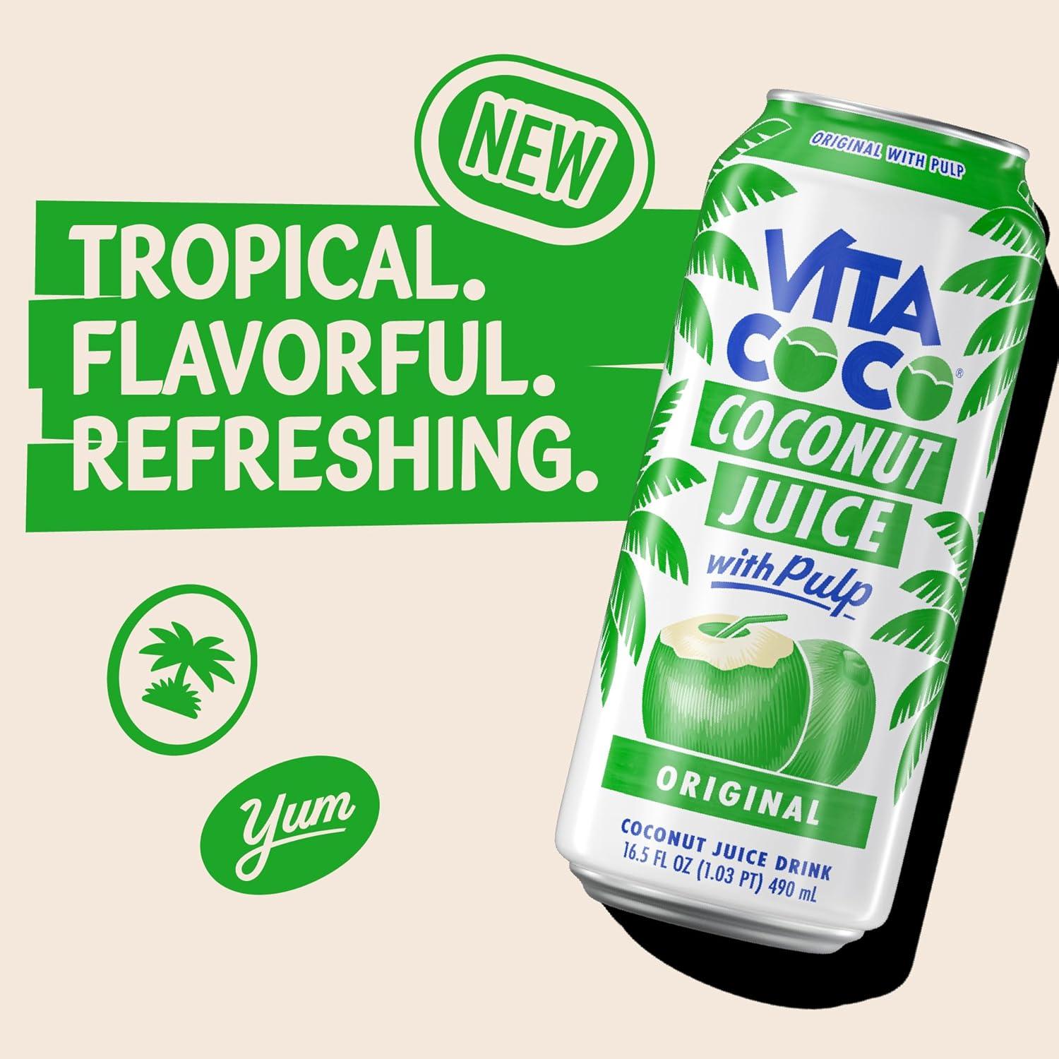 image:imageVita Coco Pina Colada JuiceOriginal with Pulp