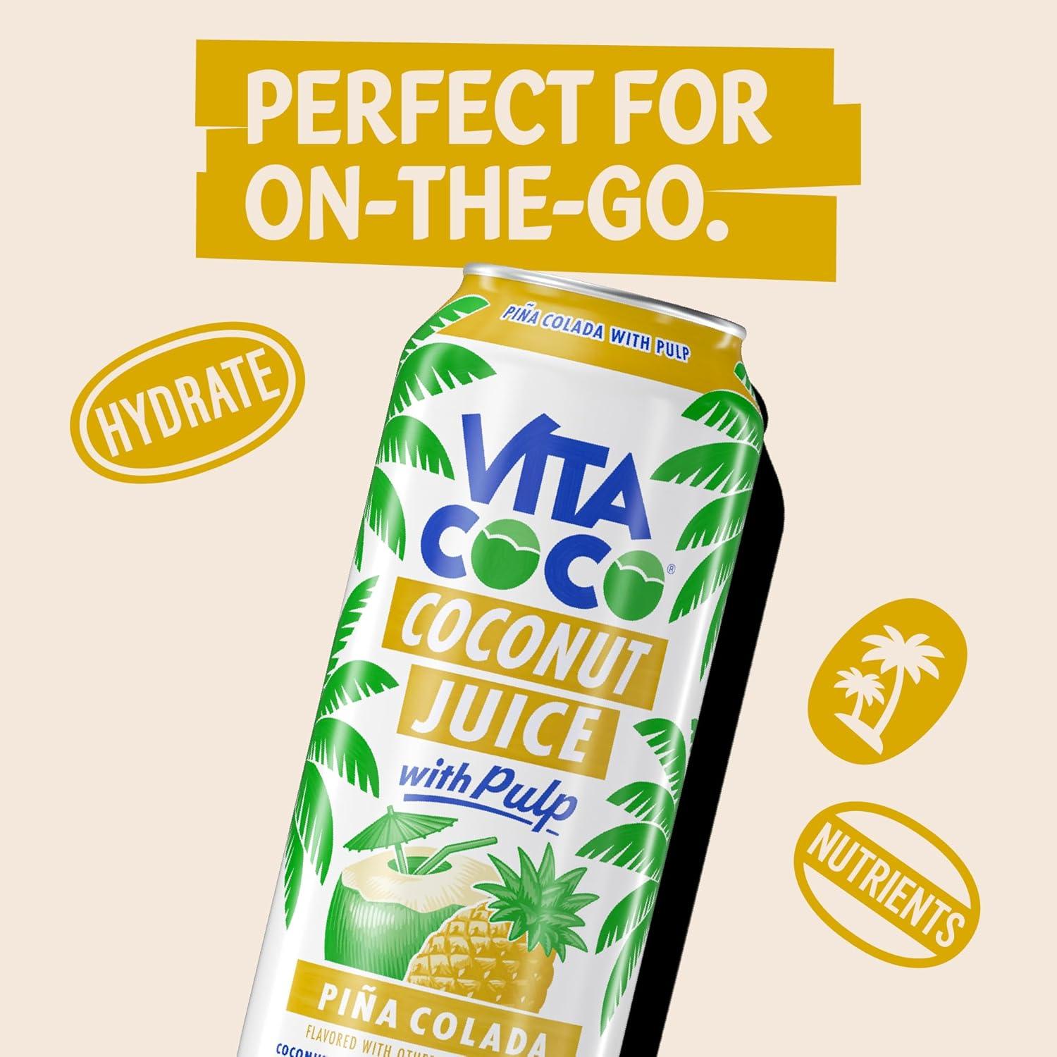 image:imageVita Coco Pina Colada JuicePina Colada with Pulp