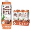 image:imageVita Coco Vanilla Organic Coconut Milk Plant Based Dairy Free Milk Alternative  Gluten Free Soy Free and Unsweetened  Perfect Add to Cereal Smoothies Desserts 338 Fl Oz Pack of 6Cinnamon