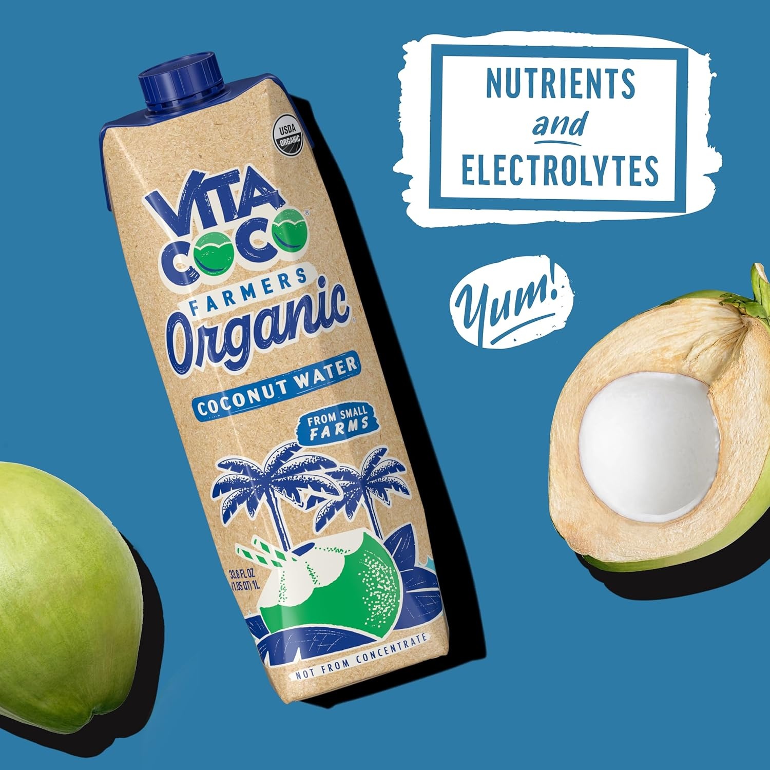 image:imageVita Coco Farmers Organic Coconut Water 338 Fl OzCoconut