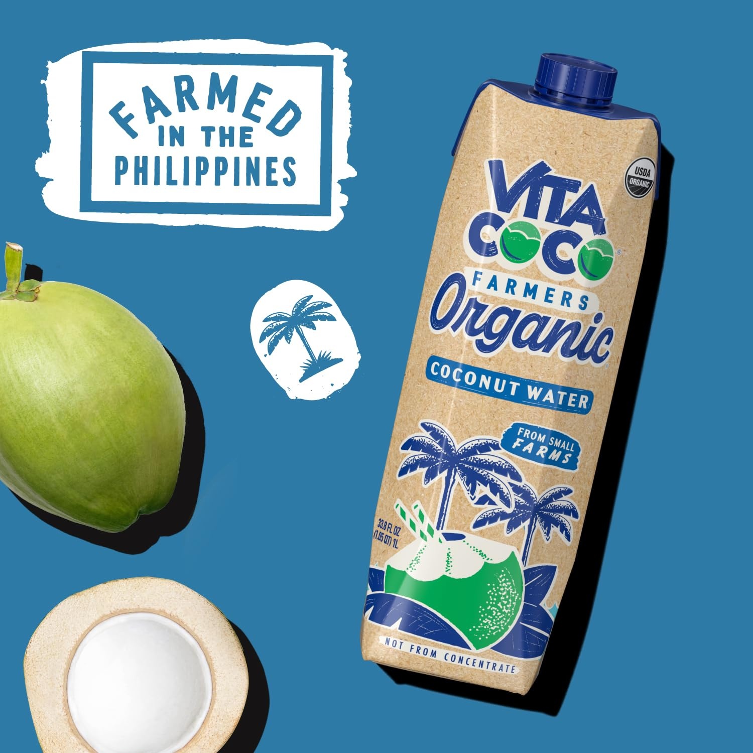 image:imageVita Coco Farmers Organic Coconut Water 338 Fl OzCoconut
