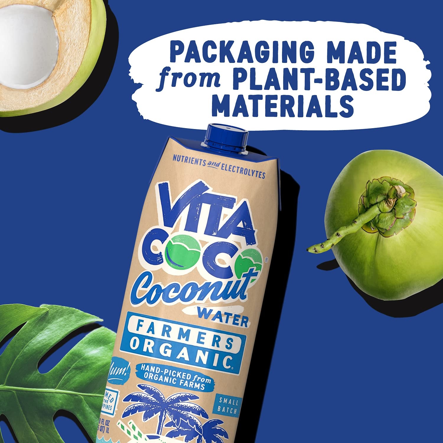 image:imageVita Coco Farmers Organic Coconut Water 338 Fl OzCoconut