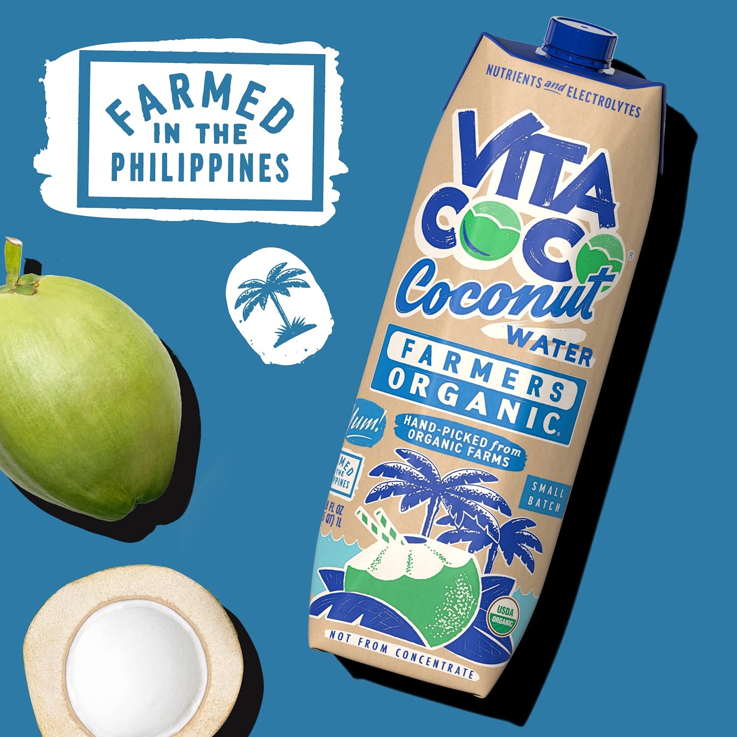 image:imageVita Coco Farmers Organic Coconut Water 338 Fl OzCoconut